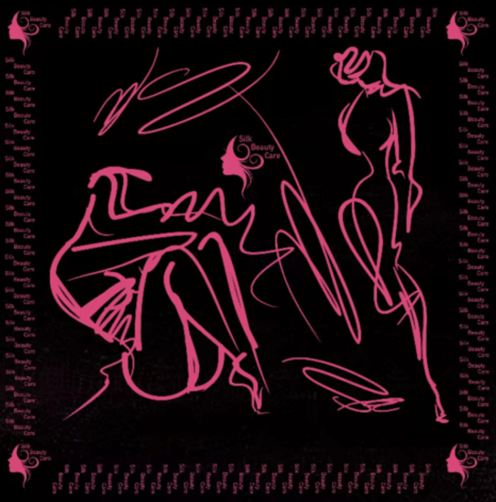 Black Barbie Silk Scarf