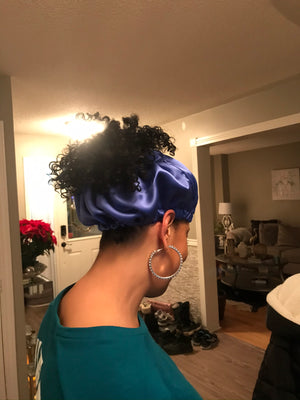 Curly Girl Royal Blue