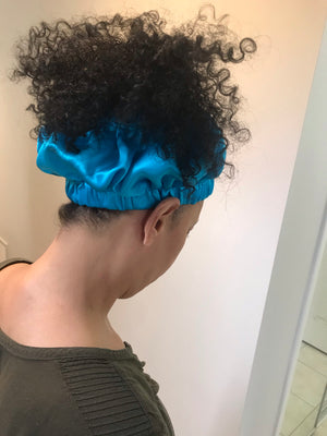 Curly Girl Teal Blue
